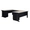 Fusion Fusion U-Desks with Storage, 102 D X 29 H, 66 W X Wood, Metal, Maple MUD663048PL - alternate 1